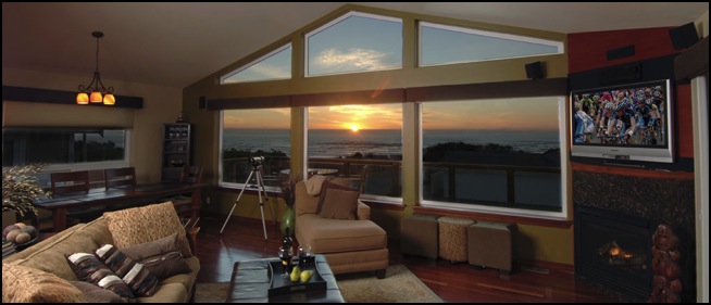 Sunset from Great Room